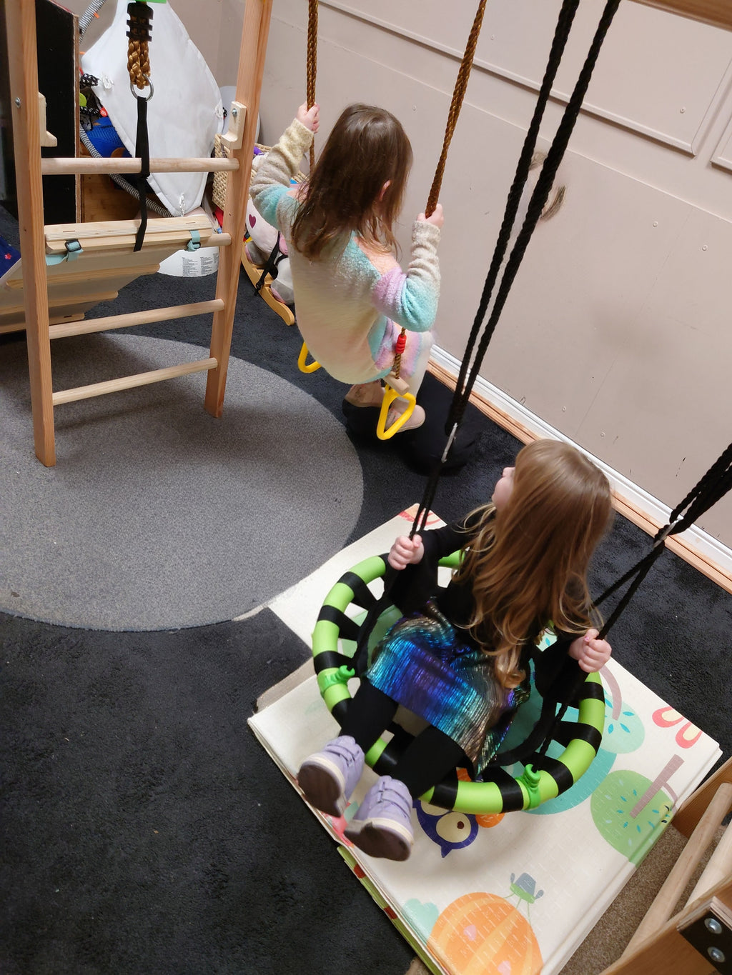 Luxury Wall Mounted Climbing Frame for Toddlers | Montessori-Inspired | Little Gymmies UK