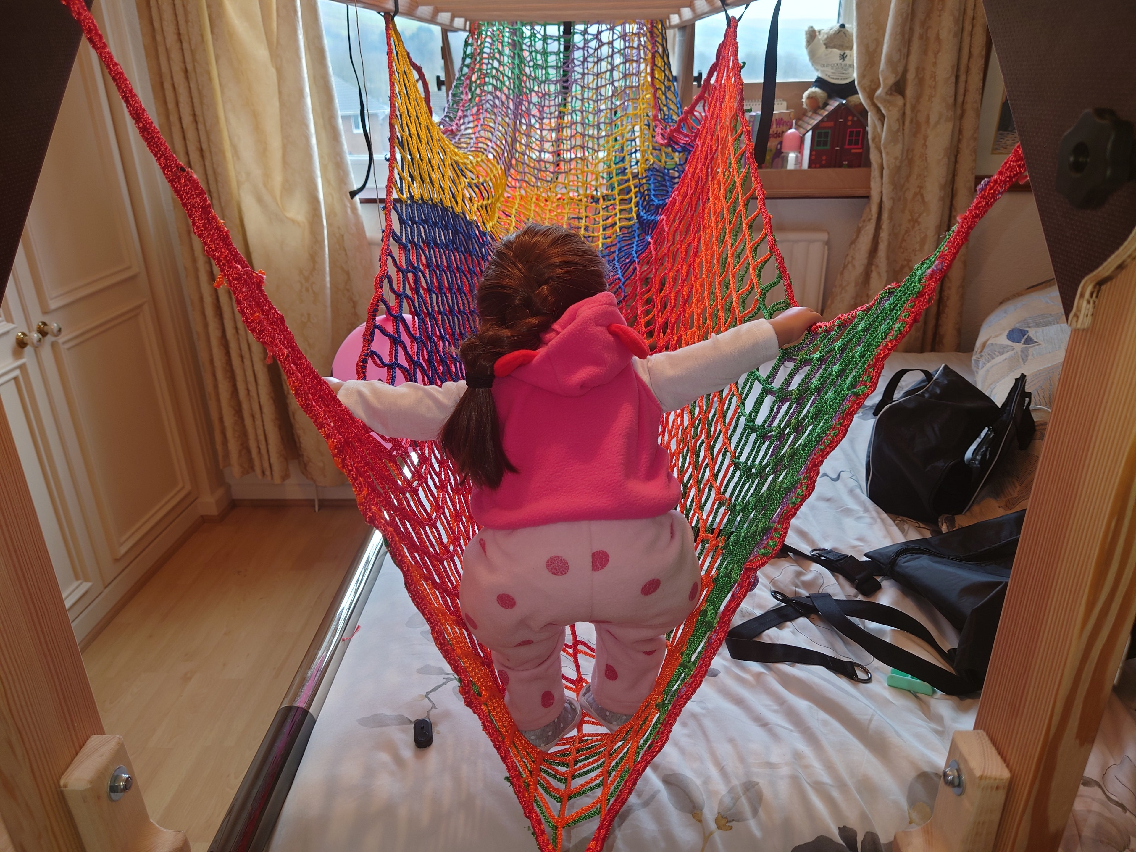 Luxury Wall Mounted Climbing Frame for Toddlers | Montessori-Inspired | Little Gymmies UK