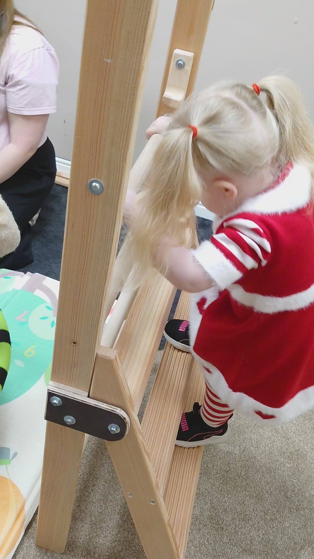 Luxury Wall Mounted Climbing Frame for Toddlers | Montessori-Inspired | Little Gymmies UK